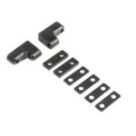 Team Losi Racing Servo Mounts: 22 5.0 TLR231083