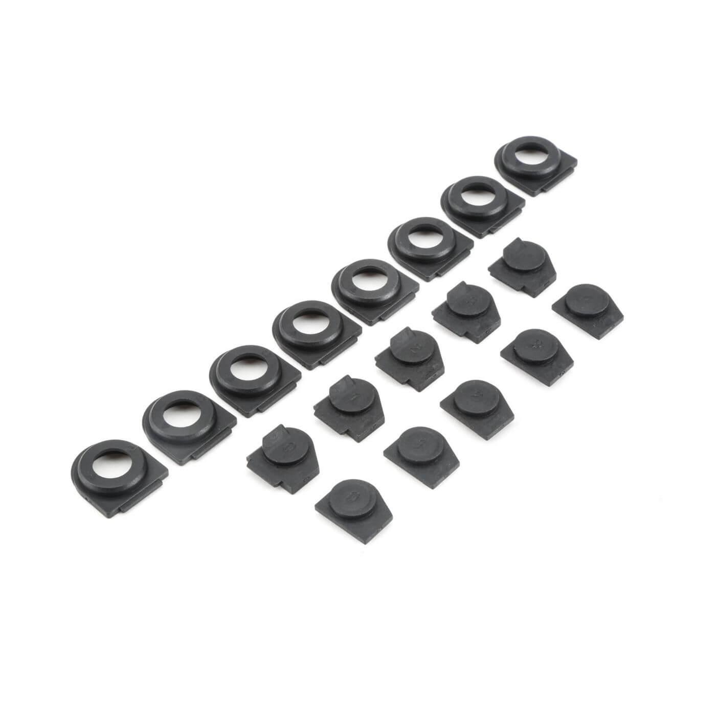 Z-TLR232042 Team Losi Racing Driver Belt Adjustment Inserts: 22-4 2.0 TLR232042 - Image 1