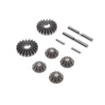 Team Losi Racing Gear Set, G2 Gear Diff, Metal: 22 TLR232099