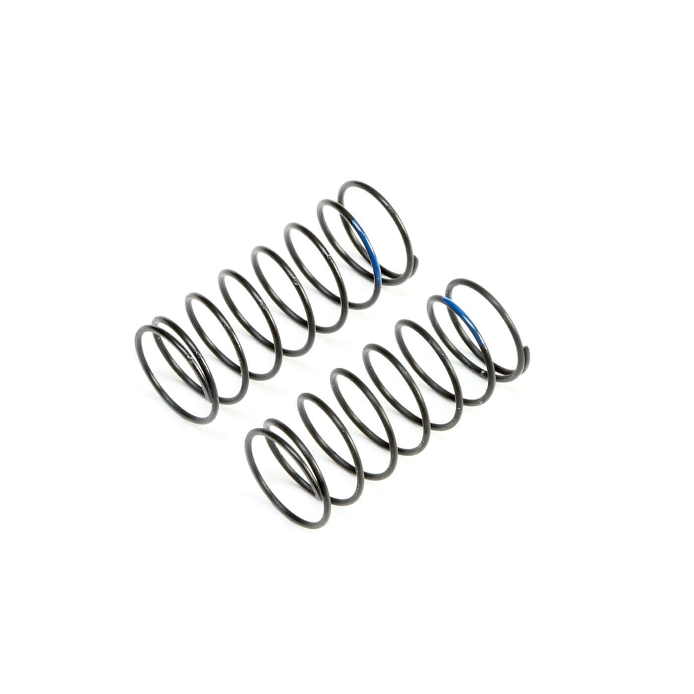 Z-TLR233048 Team Losi Racing Blue Front Springs, Low Frequency, 12mm (2) TLR233048 - Image 1