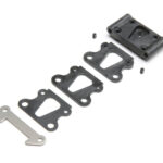 Team Losi Racing Front Pivot, w/Brace & Kick Shims: All 22 TLR234109
