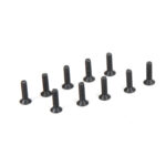 Team Losi Racing Flat Head Screws, M2.5 x 10mm (10) TLR235007