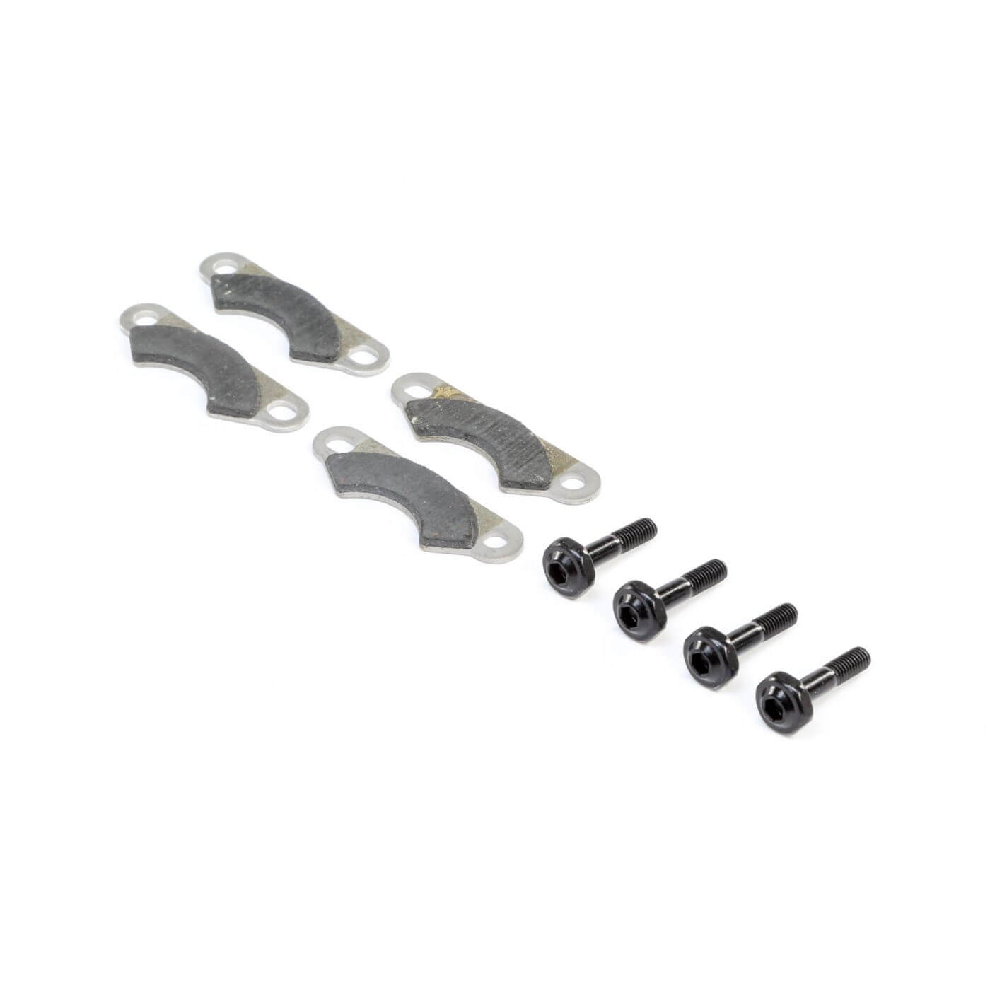 Z-TLR241043 Team Losi Racing Brake Pads and Screws (4): 8X TLR241043 - Image 1