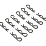 Team Losi Racing Body Clips, Small (12) TLR245007