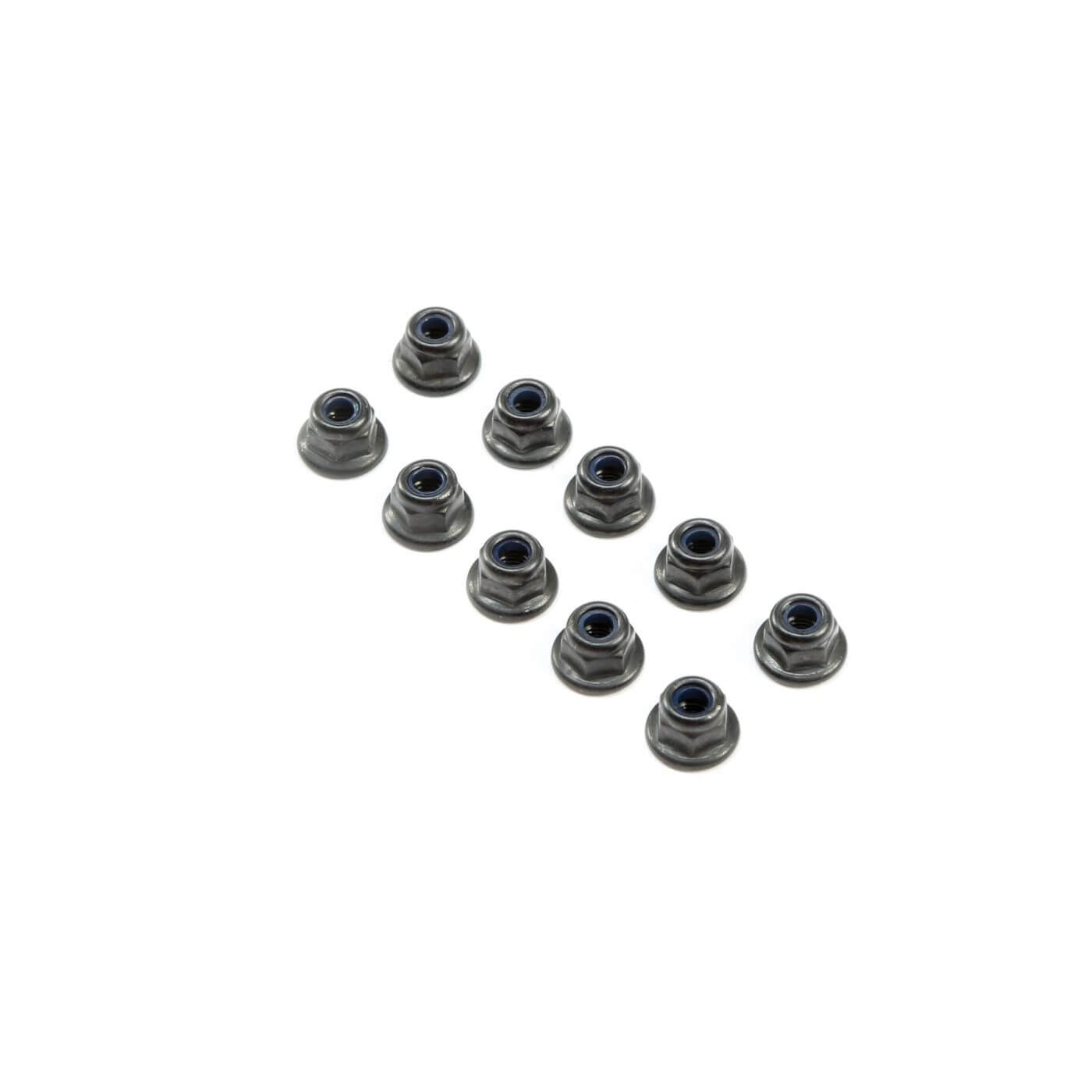 Z-TLR245016 Team Losi Racing M3 Flanged Lock Nuts (10) TLR245016 - Image 1