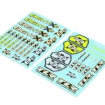 Team Losi Racing Logo Sheet: 8XE TLR249005