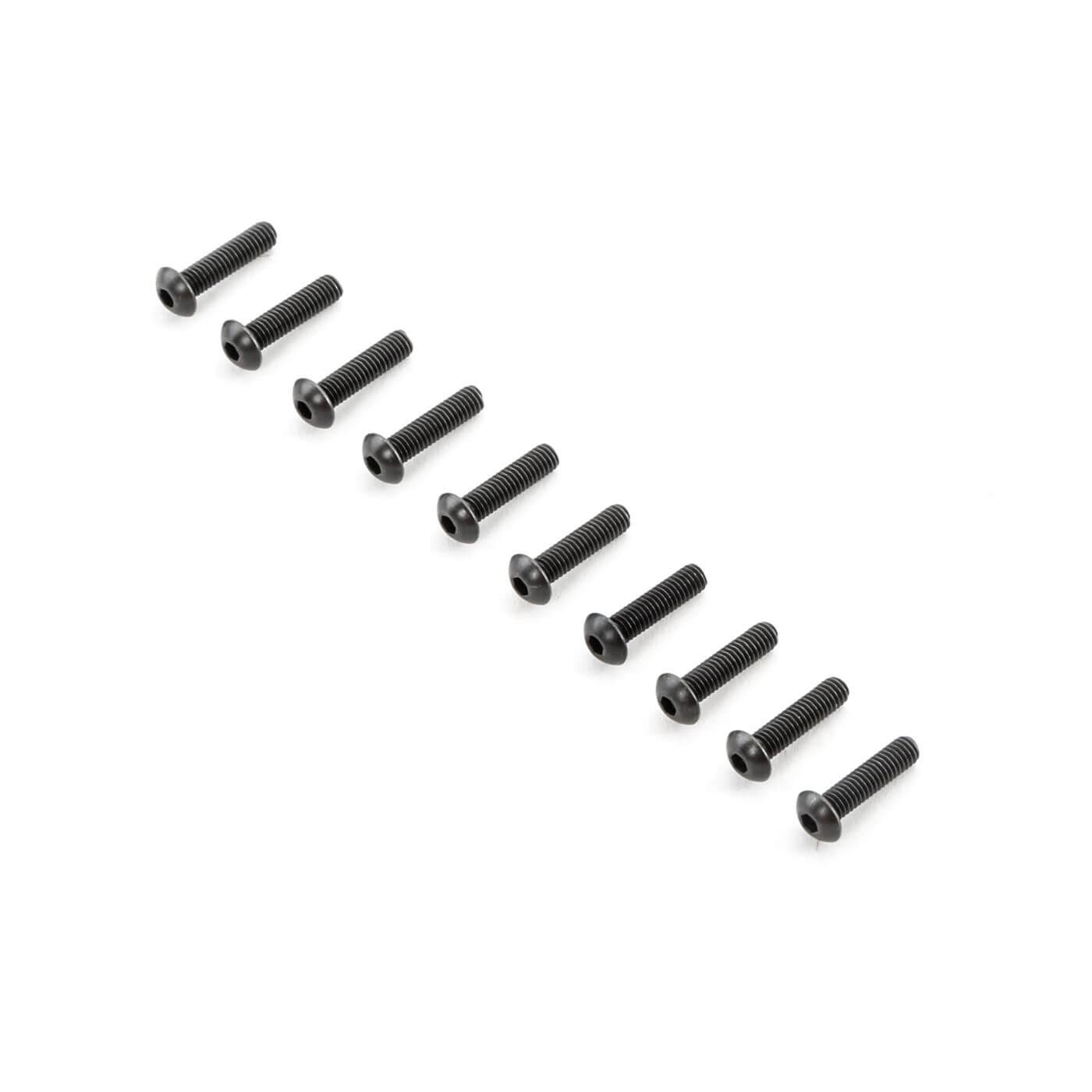 Z-TLR255008 Team Losi Racing Button Head Screws, M4x16mm (10) TLR255008 - Image 1