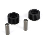 Team Losi Racing Idler Gear & Shaft (2): 22 TLR2966