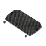 Team Losi Racing Carbon Electronics Mounting Plate: 22 5.0 TLR331038