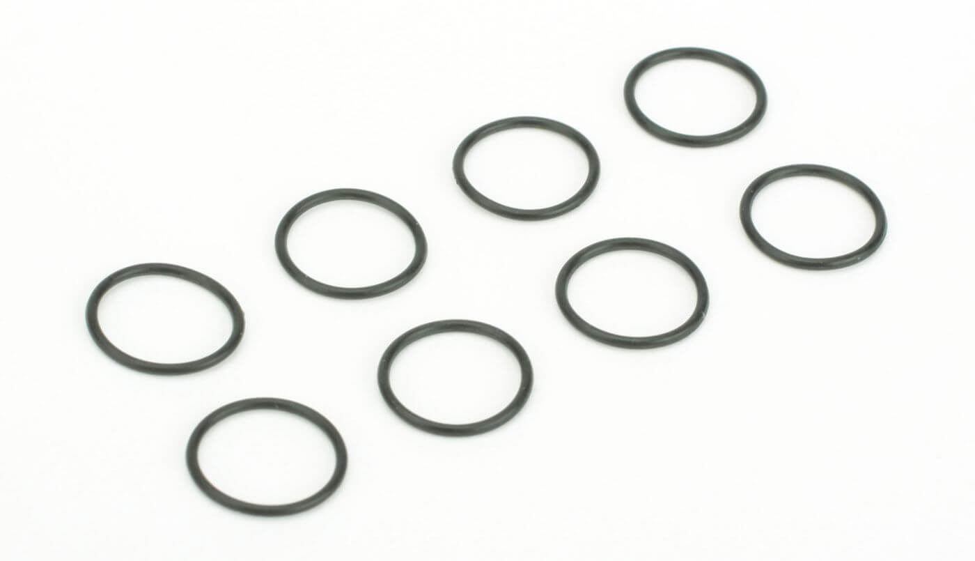 Z-TLR334000 Team Losi Racing O-Rings, Bleeder Shock Cap (8): TEN TLR334000 - Image 1
