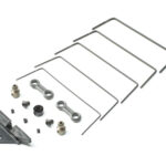 Team Losi Racing Front Sway Bar Set: 22 5.0 TLR334055