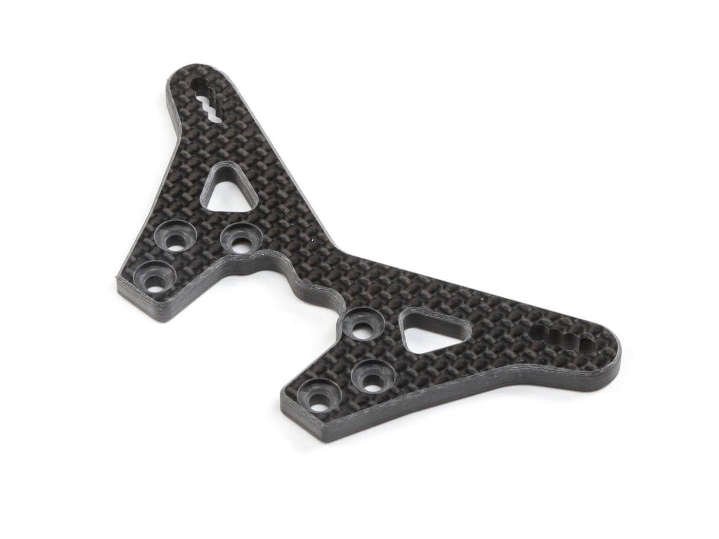 Z-TLR334059 Team Losi Racing Carbon Laydown Rear Tower +2mm: 22 5.0 TLR334059 - Image 1