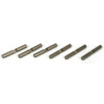 Team Losi Racing Differential Shaft Set, Aluminum (6): 8B, 8T 2.0 TLR3501