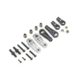 Team Losi Racing Dual Steering Linkage Kit: 5T, 5B TLR351007