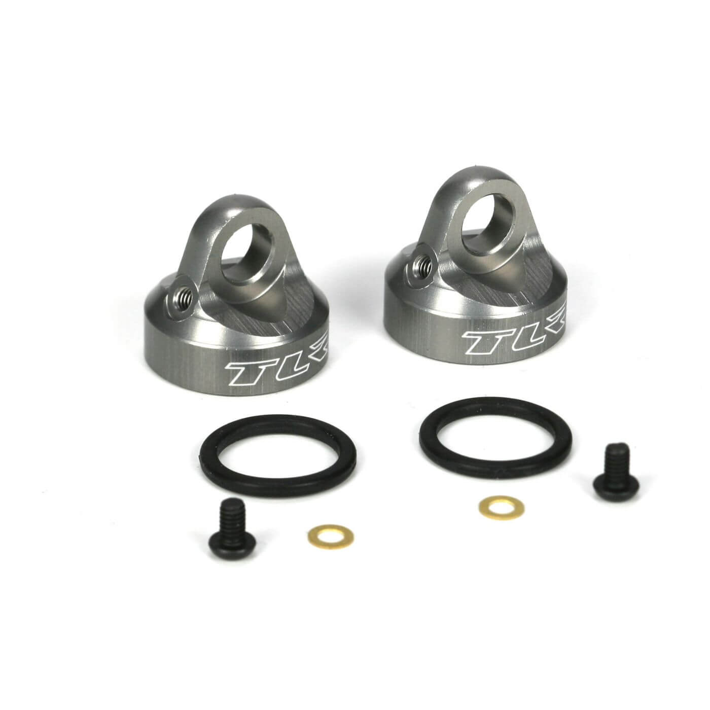 Z-TLR5062 Team Losi Racing Bleeder Shock Caps, Aluminum (2): TEN TLR5062 - Image 1