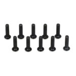 Team Losi Racing Button Head Screws, M3 x 12mm (10) TLR5904