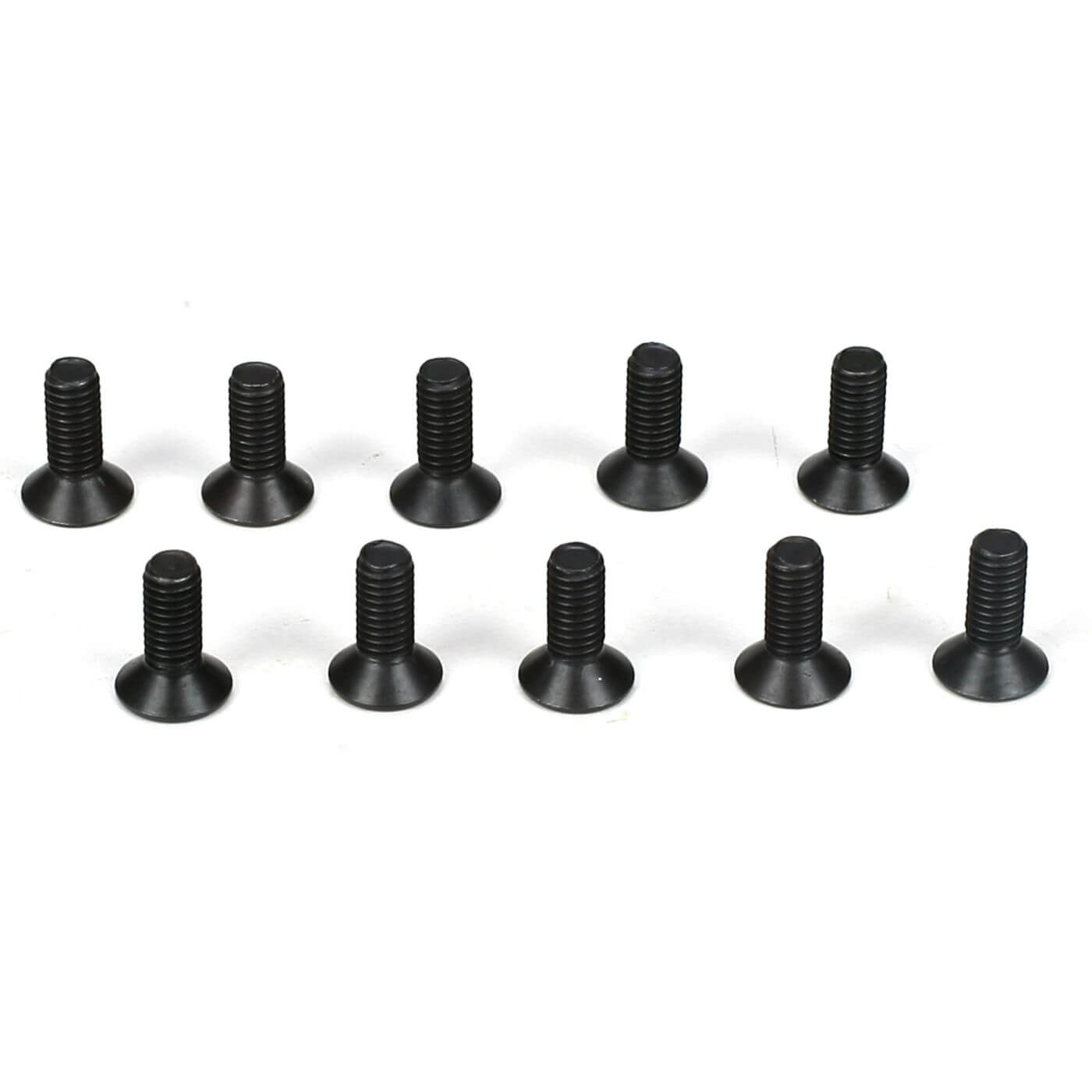 Z-TLR5961 Team Losi Racing Flathead Screws, M3 x 8mm (10) TLR5961 - Image 1