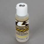 Team Losi Racing Silicone Shock Oil, 80 Wt, 2 Oz TLR74016