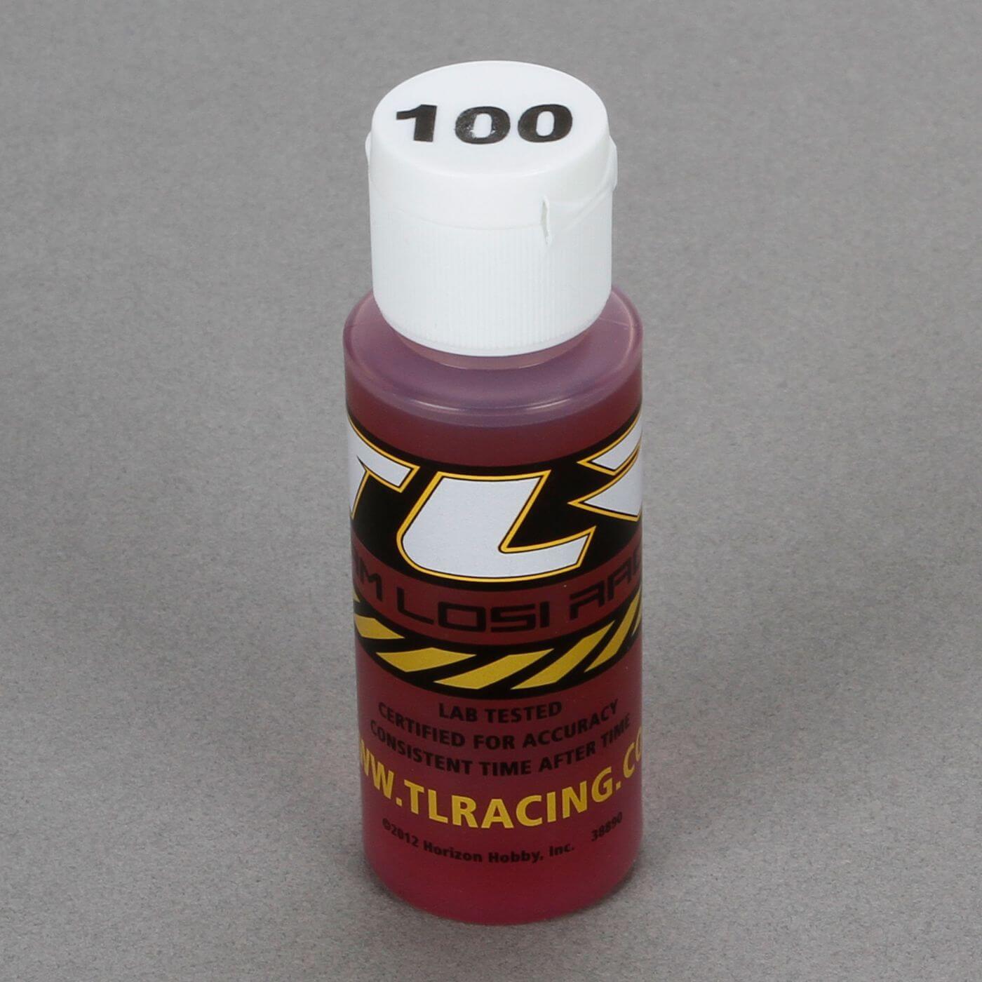 Z-TLR74018 Team Losi Racing Silicone Shock Oil, 100wt, 2oz TLR74018 - Image 1