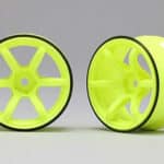 Yokomo Racing Performer High Traction Drift Wheel yellow 6mm Offset (2) RP-6313Y6