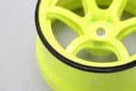 Yokomo Racing Performer High Traction Drift Wheel yellow 6mm Offset (2) RP-6313Y6 - Image 3