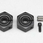 Yokomo YD-2 Aluminum Black 6.0mm Wheel Hex (2pcs) Y2-011CB6