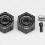 Yokomo YD-2 Aluminum Black 7.0mm Wheel Hex (2pcs) Y2-011CB7