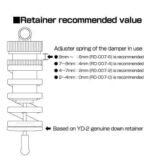 Reve D Aluminum Spring Retainer 6mm (Pair) RD-007-6 - Image 5