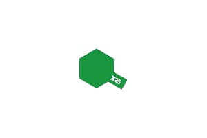 81525 Tamiya Acrylic Paint Mini X-25 Clear Green 81525 X25 - Image 1