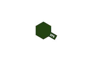81705 Tamiya Acrylic Paint Mini XF-5 Flat Green 81705 XF5 - Image 1