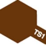 Tamiya Paint TS-1 Red Brown 85001 TS1