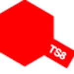 Tamiya Paint TS-8 Italien Red 85008 TS8