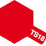 Tamiya Paint TS-18 METALLIC RED 85018 TS18