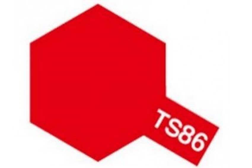 85086 Tamiya Paint TS-86 Pure Red 85086 TS86 - Image 1