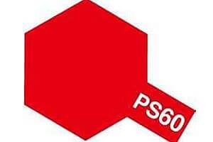 86060 Tamiya Spray Paint PS-60 Bright Mica Red 86060 PS60 - Image 1