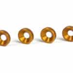 Xray Alu Countersunk Shim - Orange (4) XR301159-O