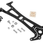 Xray Adjustable Upper Deck T1Fk'05 - 2.5 mm Graphite  XR301175