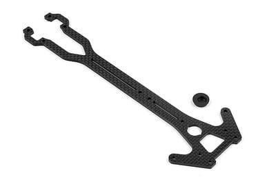 301184_1_piw Xray T2'008 Foam-Spec Upper Deck Graphite XR301184 - Image 1