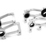 Xray Alu Susp. Adjustable Bulkheads T1Fk'05 (4) XR302002