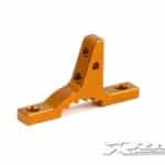 Xray T3 Alu Upper Clamp For Bulkheads - Orange XR302024-O