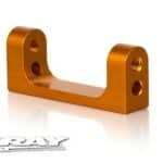Xray T3 Alu Lower Rear Suspension 1-Piece Holder - Orange XR302048-O