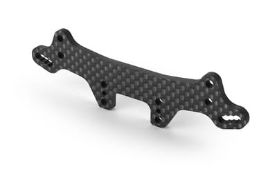 XR302081_1_piw Xray T4F Shock Tower Front 3.0mm Graphite XR302081 - Image 1