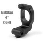 Xray Composite C-Hub Right - 4? Deg. - Medium (Ecs) XR302363