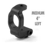Xray Composite C-Hub Left - 4? Deg. - Medium (Ecs) XR302364