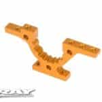 Xray T4 Alu Front/Rear Lower Adjustment Bulkhead - Orange XR303028-O