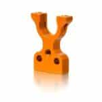 Xray T4 Alu Layshaft Bulkhead Closed L/R - Orange XR303056-O