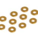 Xray Alu Shim 3X6X1.0mm - Orange (10) XR303122-O