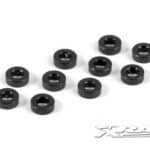 Xray Alu Shim 3X6X2.0mm - Black (10) XR303123-K