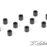 Xray Alu Shim 3X6X6.0mm - Black (10) XR303128-K