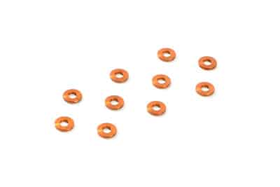 303136-O_1_piw Xray Alu Shim 3X7X1.0mm - Orange (10) XR303136-O - Image 1